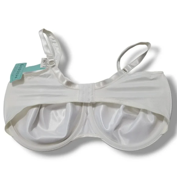 New Goddess Bra Size 48 G Goddess Smooth Simplicity Underwire Bra Full Coverage - Picture 5 of 8